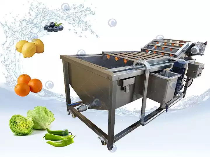 machine de nettoyage de fruits et légumes