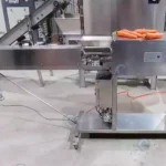 machine à éplucher les carottes commerciale