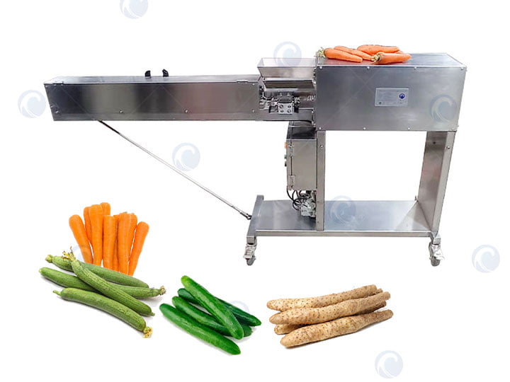 Carrot peeling machine