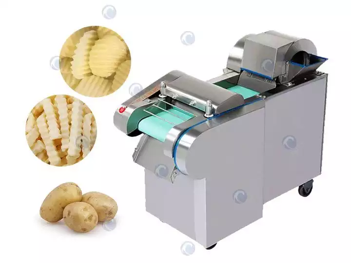Crinkle Cut Fries Cutter machine | Industrial French Fries Cutting Machine