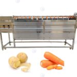 Carrot peeler machine