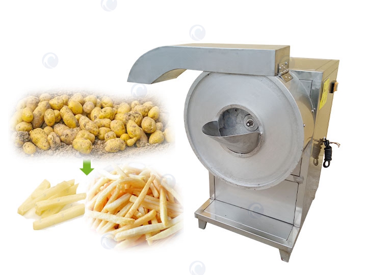 Potato slicer machine