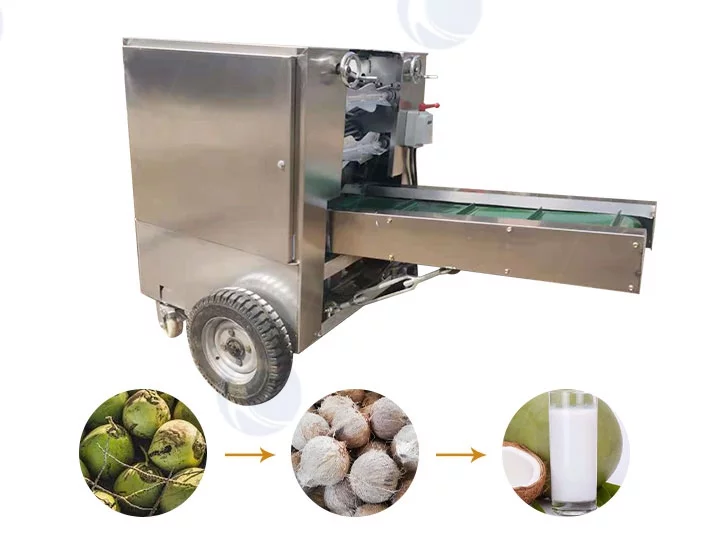 Coconut Peeling Machine