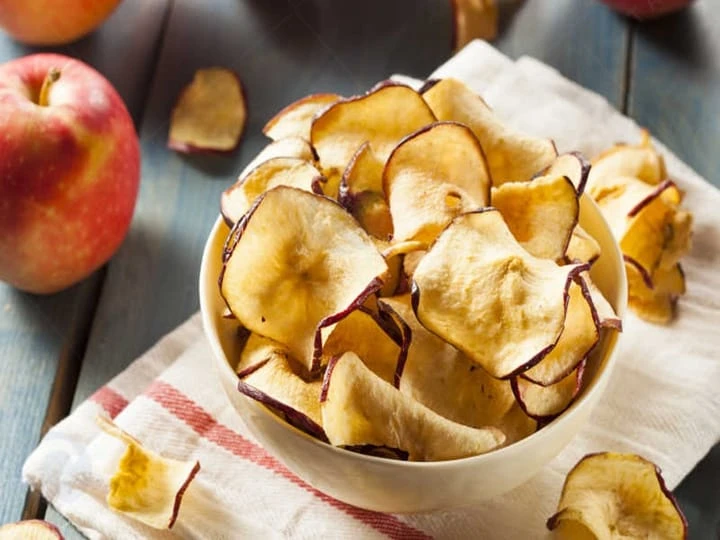 Pommes séchées croustillantes et savoureuses