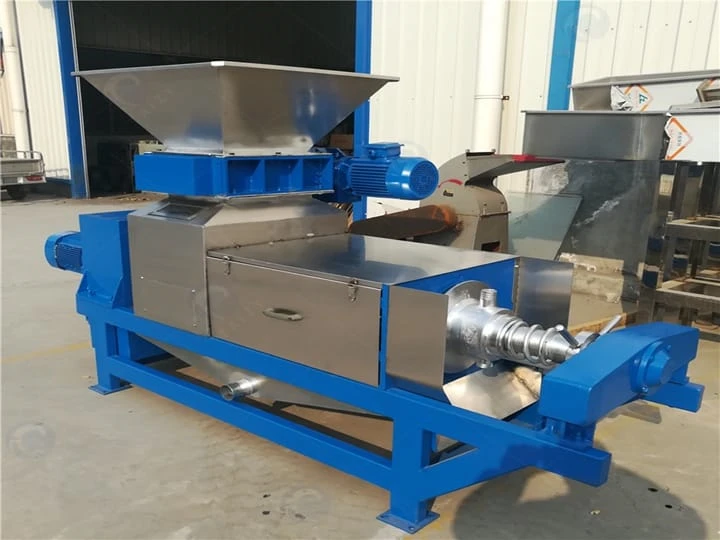 Customized machine with raised inlet